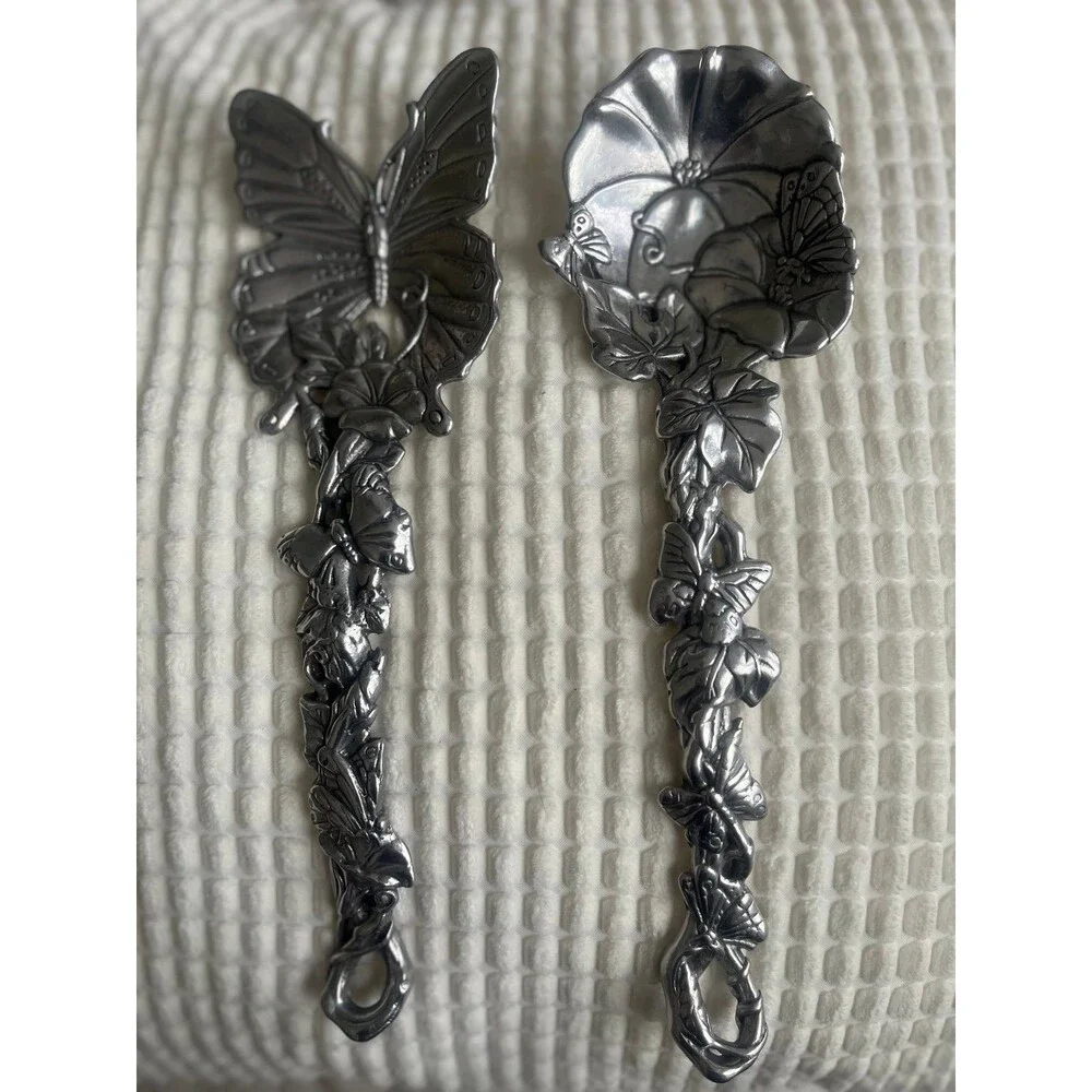 Arthur Court Butterfly Serving Set